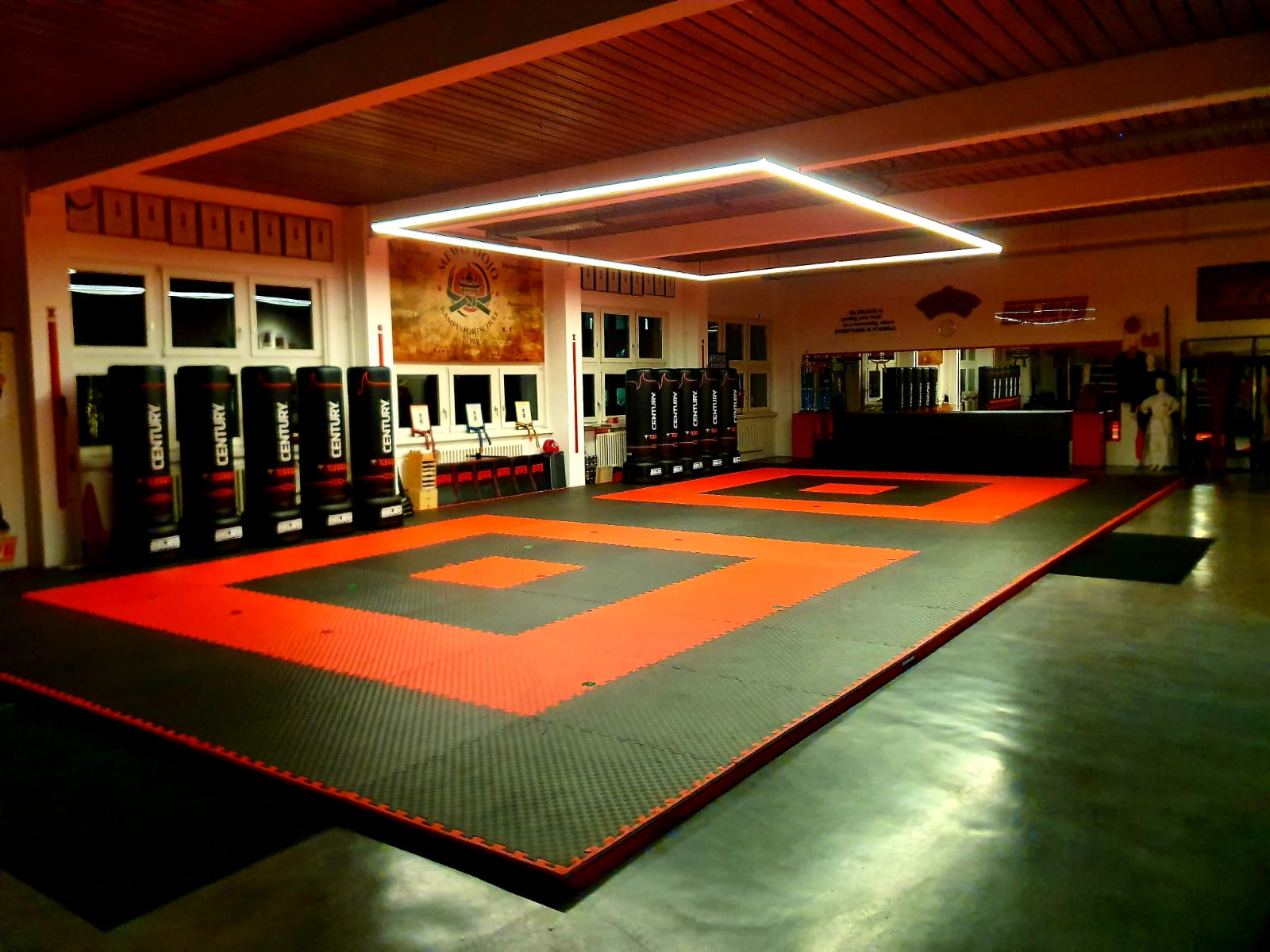 Kampfsportmatte im Dojo Berlin
