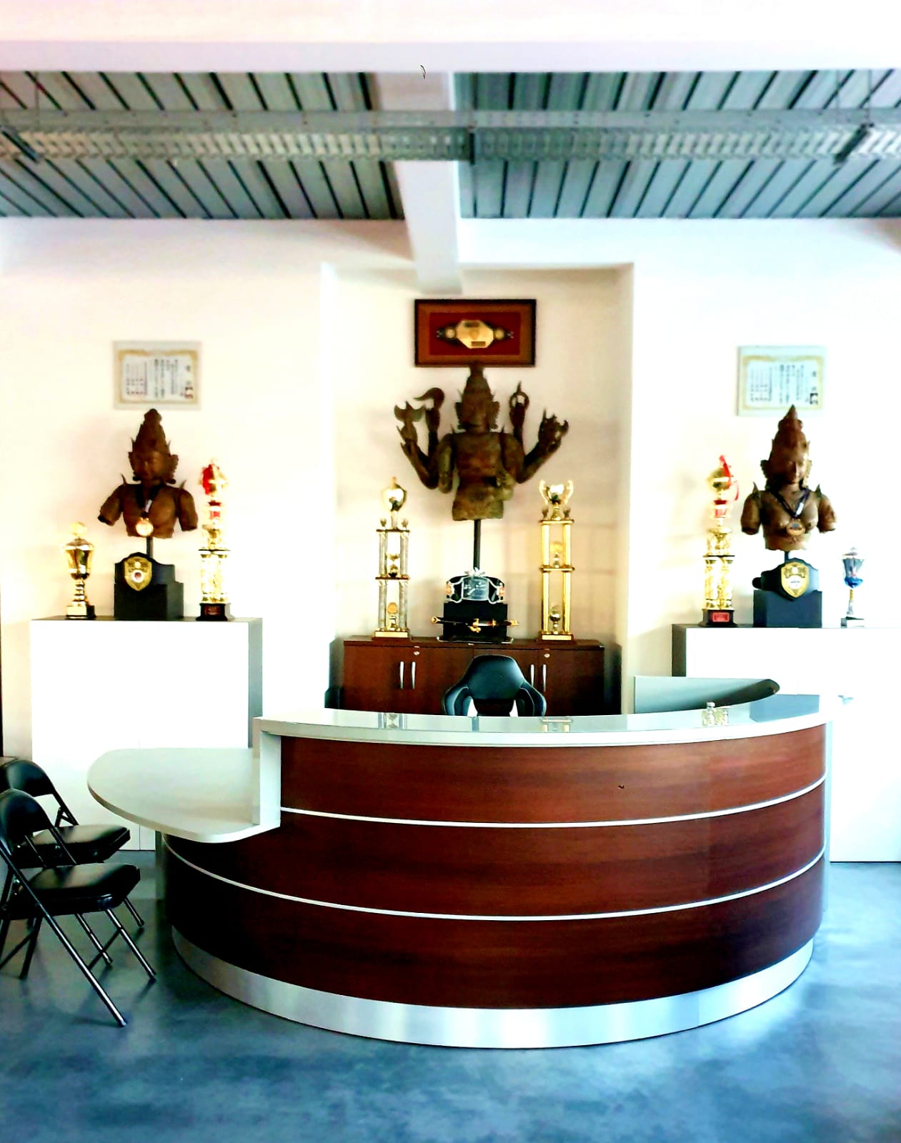 Empfangsbereich von Believe Martial Arts Berlin